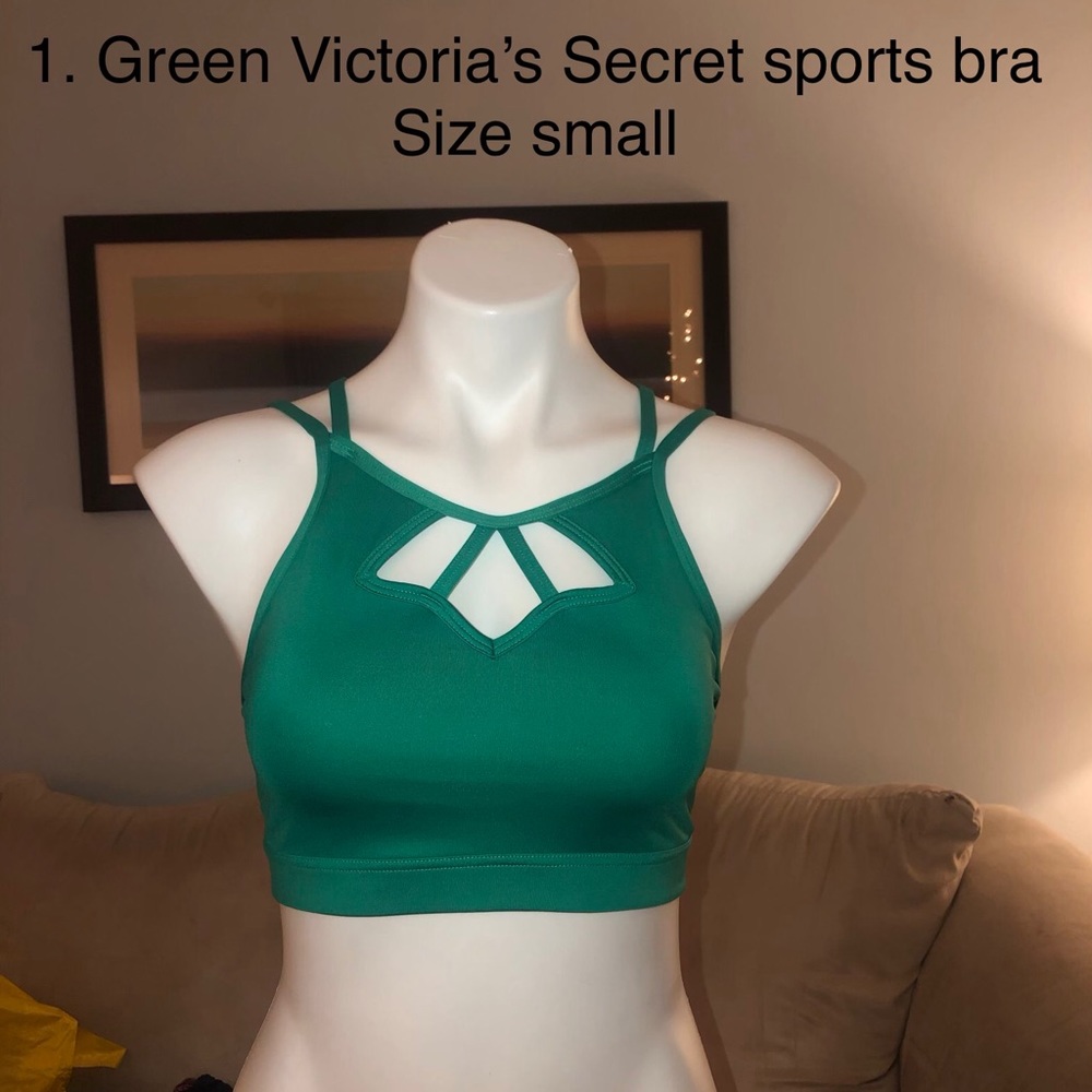 Victoria’s Secret green sports bra